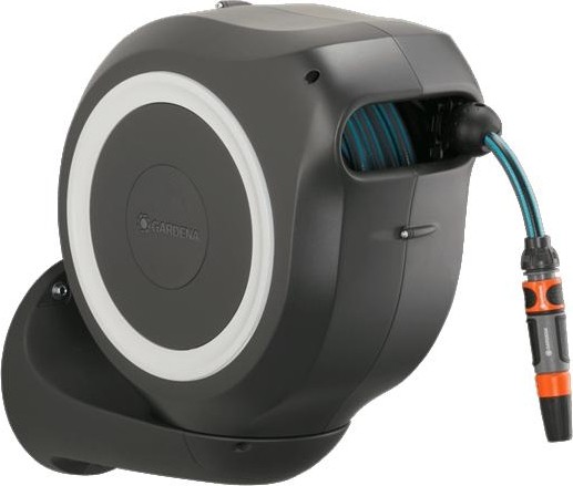 Катушка настенная GARDENA RollUp M со шлангом 20 м, белая 18612-20.000.00 18612-20.000.00