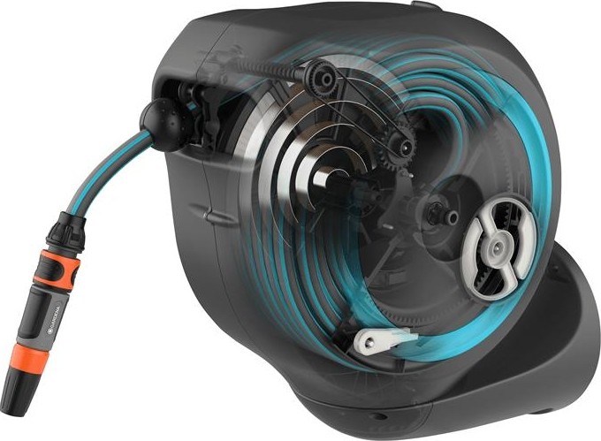 Катушка настенная GARDENA RollUp S со шлангом 15 м, голубая 18600-20.000.00 18600-20.000.00 - изображение 2