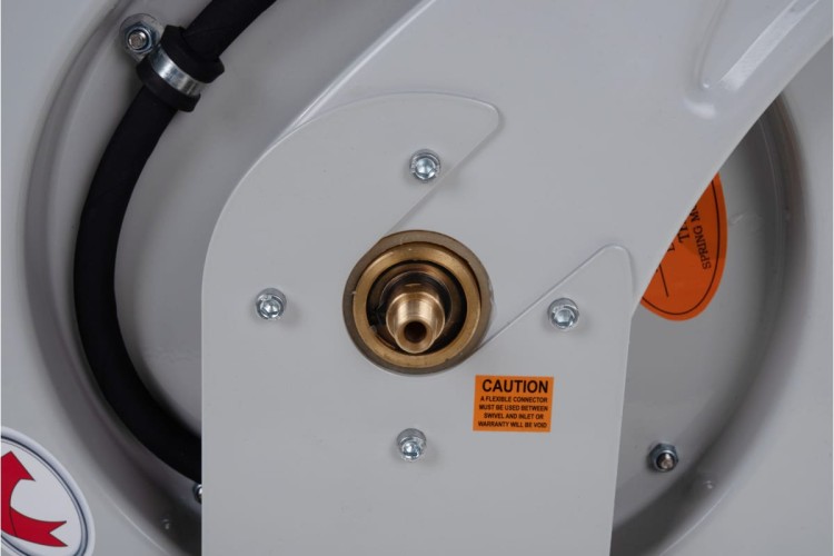 Катушка со шлангом 15 м LUBEWORKS H860152 металлическая для густых смазок 1/4’’ - изображение 3