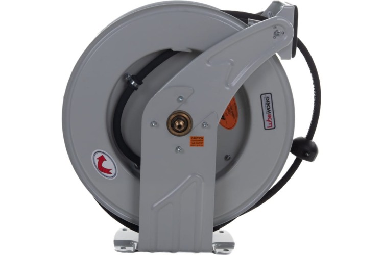Катушка со шлангом 15 м LUBEWORKS H860152 металлическая для густых смазок 1/4’’ - изображение 2