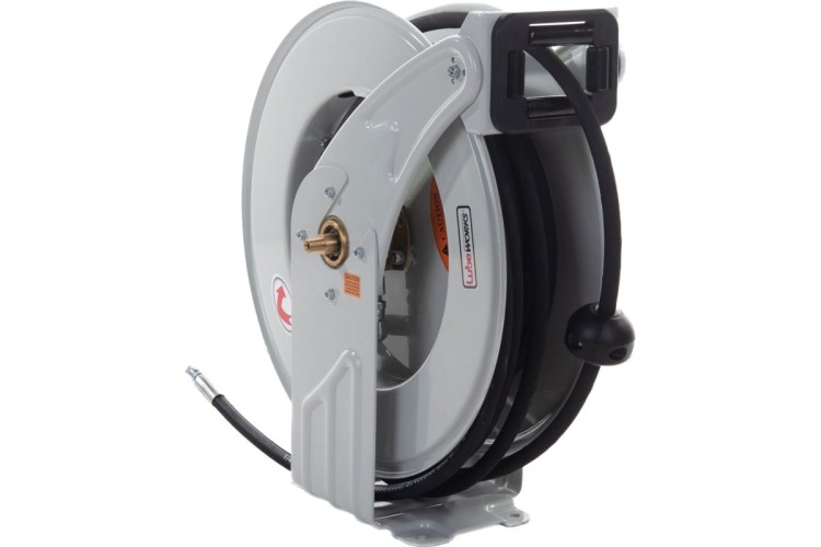 Катушка со шлангом 15 м LUBEWORKS H860152 металлическая для густых смазок 1/4’’