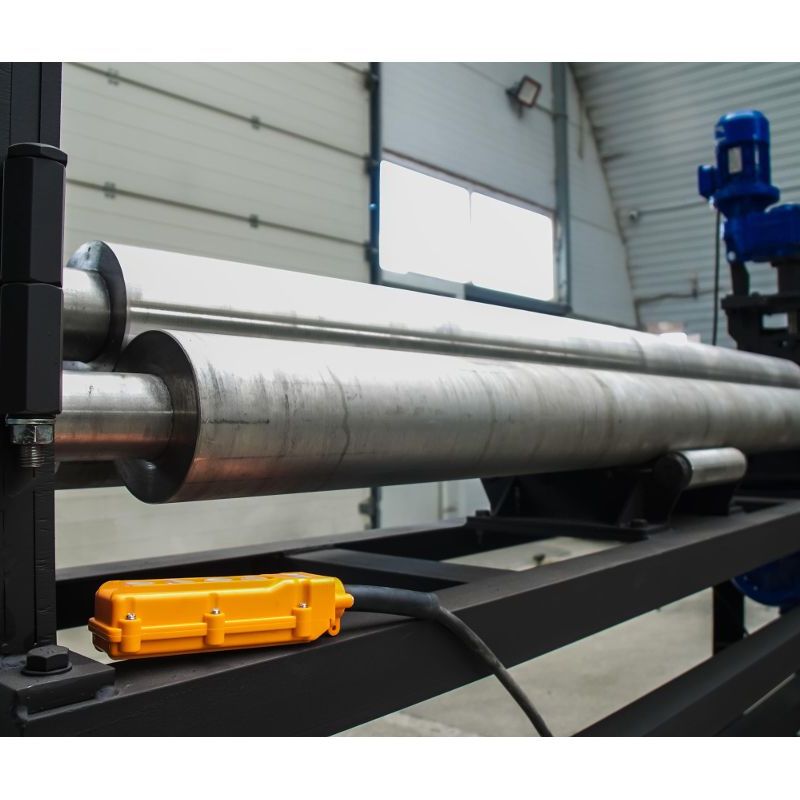 Вальцовочный станок электрический Keepler-Stan RME-2000х10 (с мотовалом и закаленными валами) - изображение 3