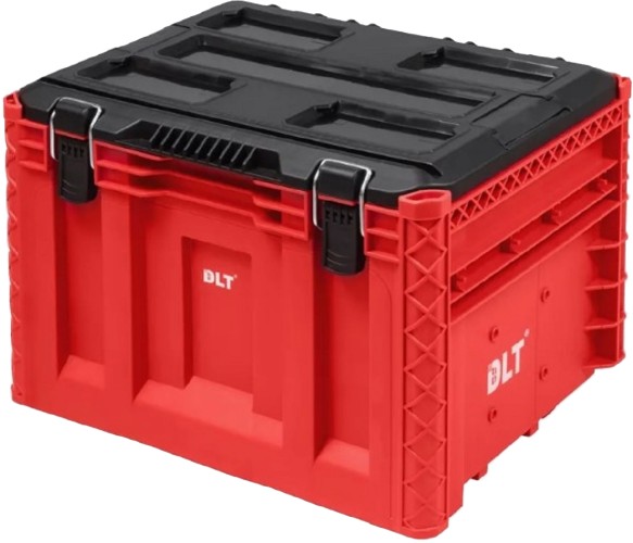 Кейс DLT 55,7х39,6х42,5см для инструментов №2 серия red pro 4064
