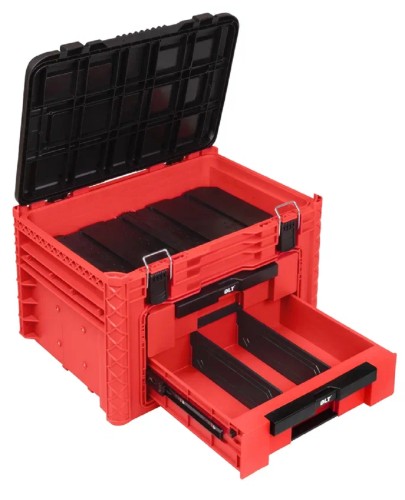 Кейс DLT 57х44х42см для инструментов №1 dlt с выдвижными отсеками 2+1, 4062 - изображение 2