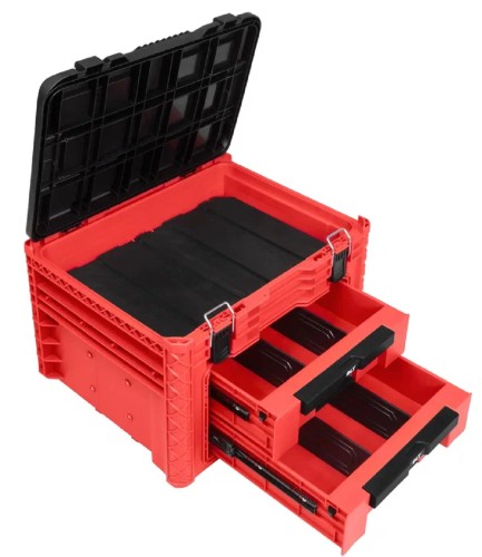 Кейс DLT 57х44х42см для инструментов №1 dlt с выдвижными отсеками 2+1, 4062 - изображение 3