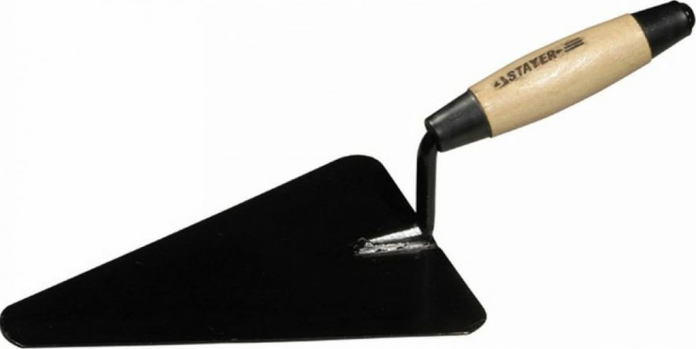 Кельма бетонщика STAYER КБ треугольник, деревянная усиленная ручка 0821-2 0821-2 - изображение 2