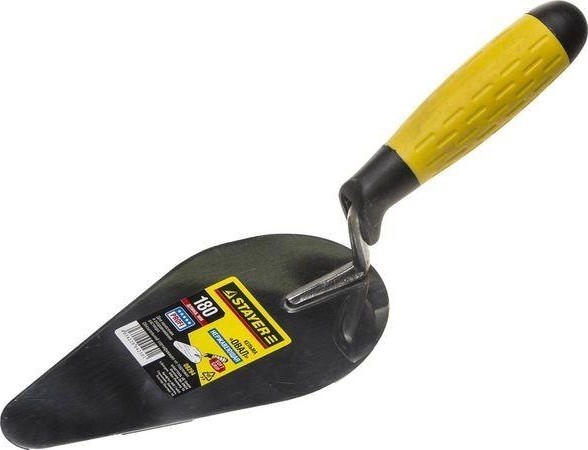 Кельма STAYER PROFI овал, нержавеющее полотно, 2-х компонентная рукоят 08294