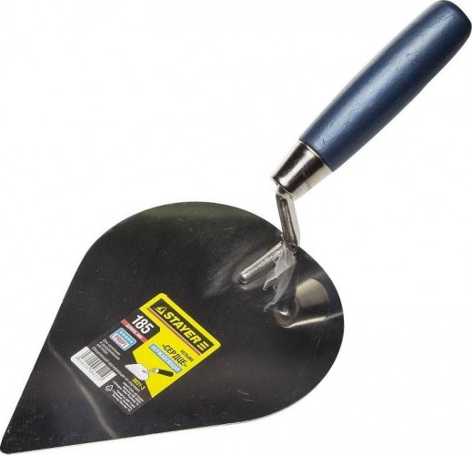 Кельма STAYER PROFI "сердце", нержавеющее полотно, деревянная рукоятка 0831-3