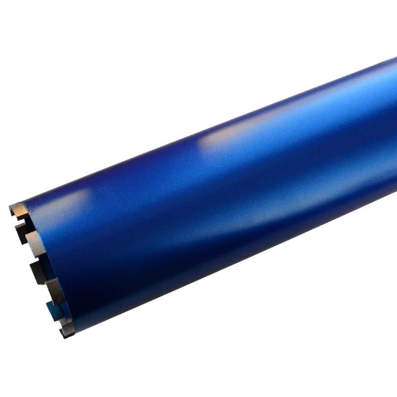 Коронка алмазная по бетону KEOS 1 1/4" 132/450 мм (лазерная сварка) с микроударом - изображение 2