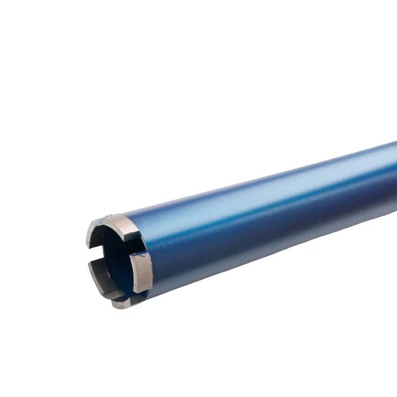 Коронка алмазная по бетону KEOS 1 1/4" 52/450 мм с микроударом (лазерная сварка) - изображение 5