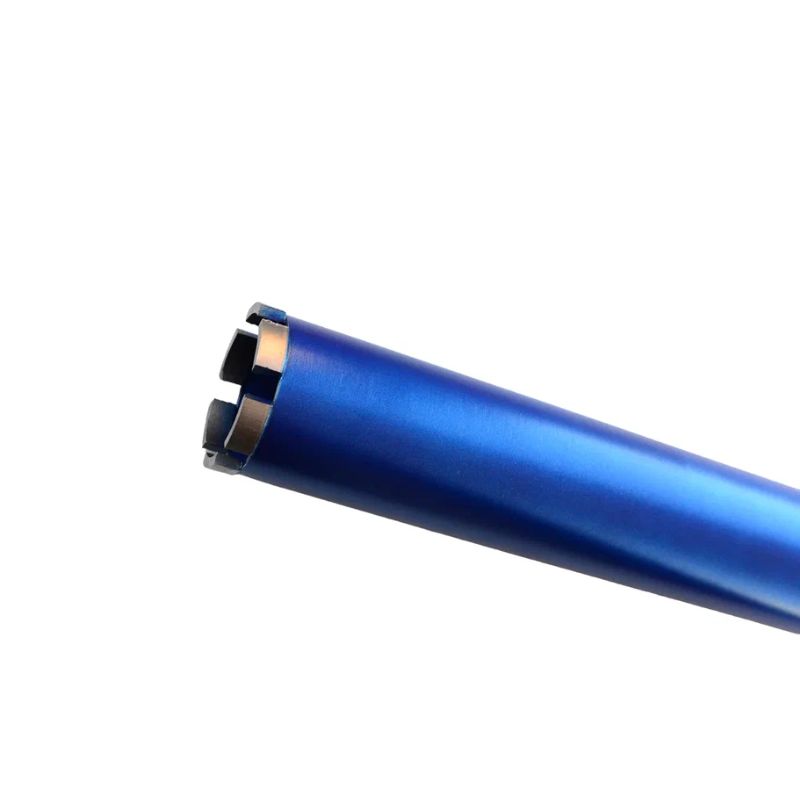 Коронка алмазная по бетону KEOS 1 1/4" 72/450 мм с микроударом (лазерная сварка) - изображение 6