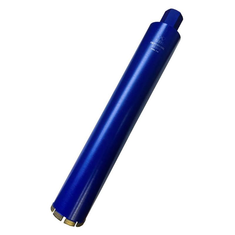 Коронка алмазная по бетону KEOS 1 1/4" 82/450 мм с микроударом (лазерная сварка)