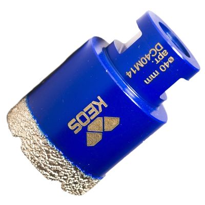 Коронка алмазная по бетону KEOS 1/2" 25/450 мм (лазерная сварка) - изображение 7