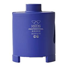 Алмазная коронка по бетону KEOS (сухой рез) М16 72/70 мм в комплекте с переходником для коронок M16-SDS+ - изображение 12