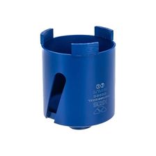 Алмазная коронка по бетону KEOS (сухой рез) М16 72/70 мм в комплекте с переходником для коронок M16-SDS+ - изображение 16