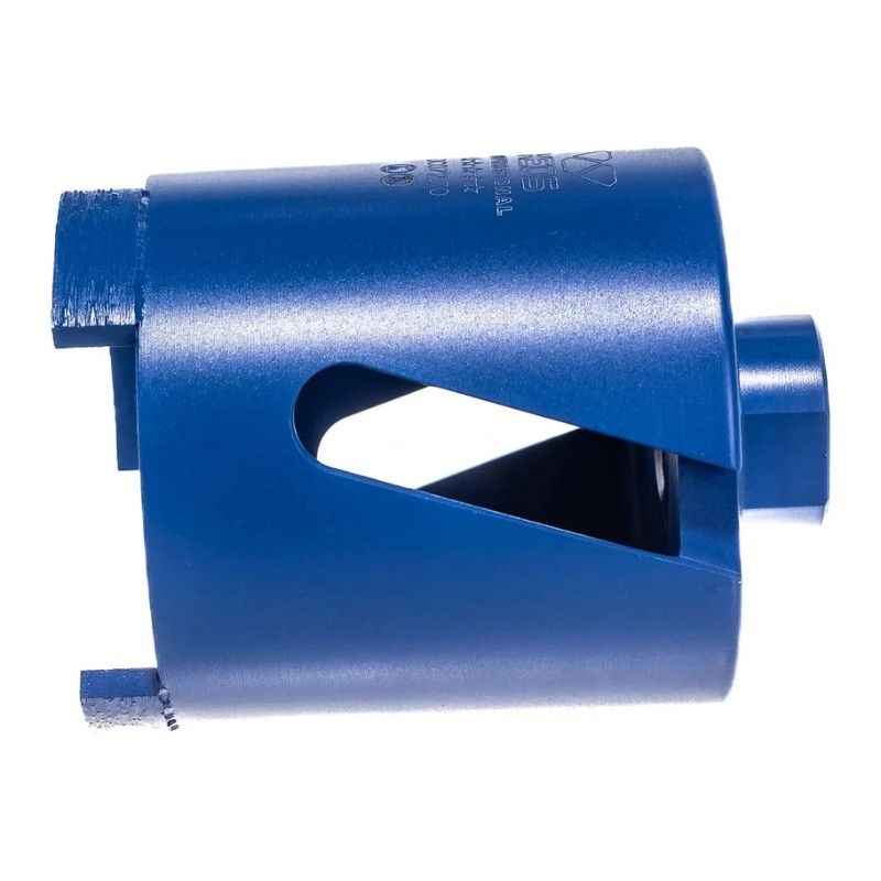 Алмазная коронка по бетону KEOS (сухой рез) М16 72/70 мм в комплекте с переходником для коронок M16-SDS+ - изображение 5