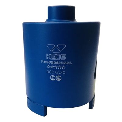 Алмазная коронка по бетону KEOS (сухой рез) М16 83/150мм (DC083.150) - изображение 14