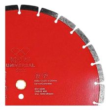 Диск алмазный сегментный (бетон) KEOS ECO 400x25,4x20 мм - изображение 6