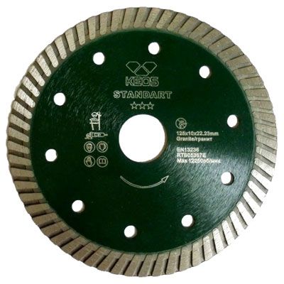 Диск алмазный сегментный KEOS GRANITE по граниту 400/25.4/20 - изображение 7