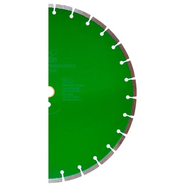 Диск алмазный KEOS GRANITE равноудаленный сегментный (гранит\бетон) 400мм/25.4/20 - изображение 3