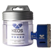Коронка алмазная по керамограниту KEOS PRO 72мм M14 (DC72M14) - изображение 12
