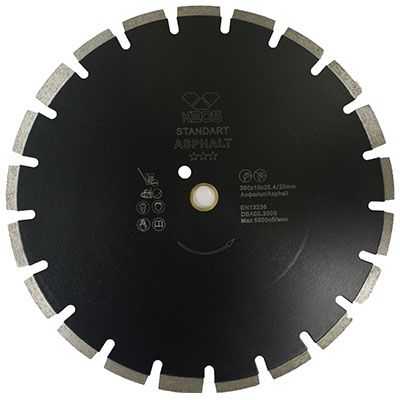 Чашка алмазная двухрядная KEOS Professional 125x22,2 мм - изображение 10