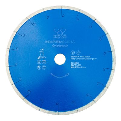 Чашка алмазная двухрядная KEOS Professional 125x22,2 мм - изображение 7