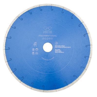 Чашка алмазная двухрядная KEOS Professional 125x22,2 мм - изображение 9