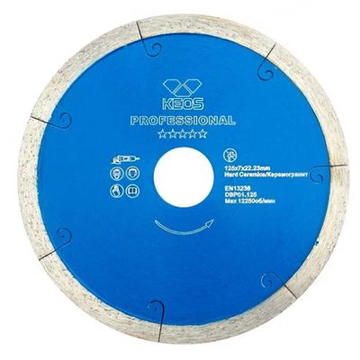 Диск алмазный сплошной по керамограниту KEOS Professional 250x25,4x22,23 - изображение 9