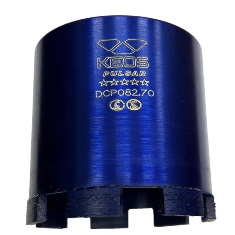 Алмазная коронка KEOS PULSAR 82/70 мм М16 с микроударом - изображение 4