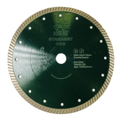 Диск алмазный сплошной (керамогранит) KEOS Standart 200x25,4x22,23 мм - изображение 10