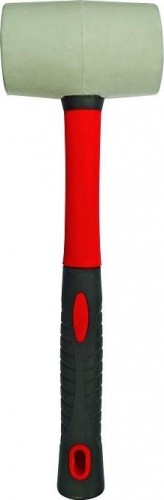 Киянка Biber Профи 85418 резиновая белая, 900г тов-157935