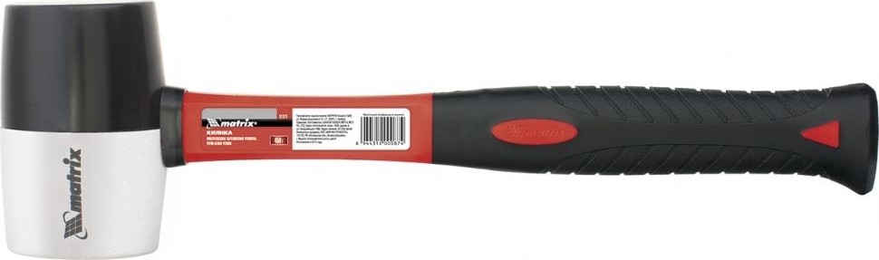 Киянка MATRIX 11171 450 гр., черно-белая резина