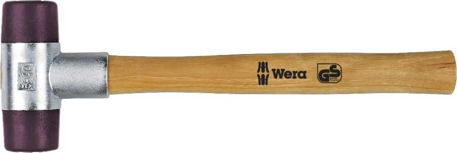 Киянка со сменными бойками из полиуретана WERA 102 # 7 60 мм WE-000535 WE-000535