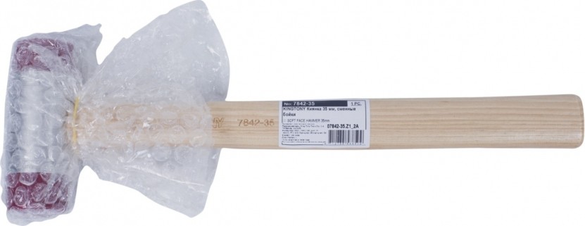 Киянка со сменными пластиковыми бойками KING TONY D-35 мм 7842-35 7842-35 - изображение 3