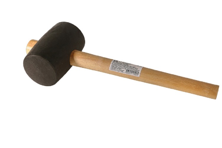 Киянка СОЮЗ 1012-08-910С 910гр, распорная деревян. рукоятка d75 мм, чер. ре - изображение 2