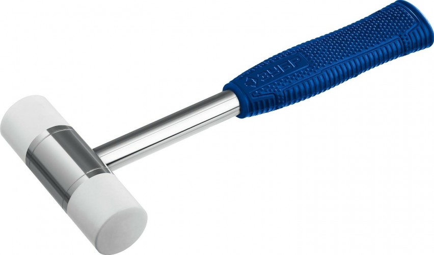 Киянка ЗУБР молоток с полимерными бойками, 380 г, 40 мм 2041-40 - изображение 2