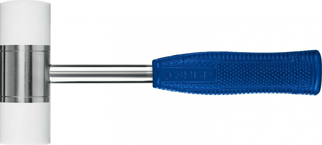 Киянка ЗУБР молоток с полимерными бойками 630 г, 50 мм 2041-50 - изображение 2