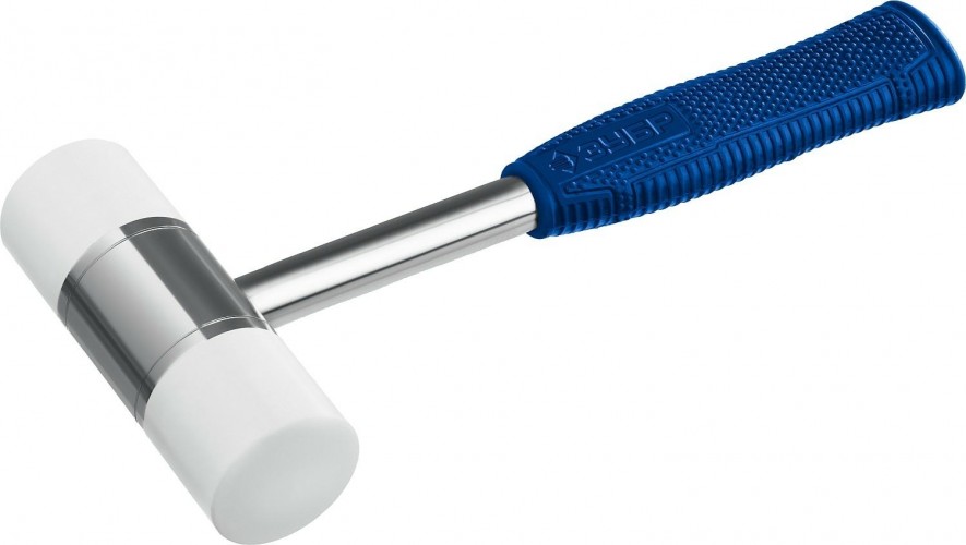 Киянка ЗУБР молоток с полимерными бойками 630 г, 50 мм 2041-50 - изображение 3