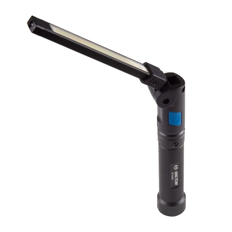 Фонарь светодиодный KING TONY, шарнирный, магнит, 1+1 элементов, Li-Ion, 3,7 В - изображение 5