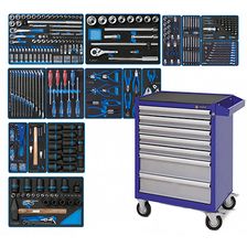 Набор инструментов KING TONY ACTION в синей тележке, 327 предметов - изображение 2