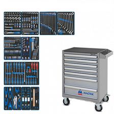 Набор инструментов KING TONY CLAIM в серой тележке, 286 предметов - изображение 2