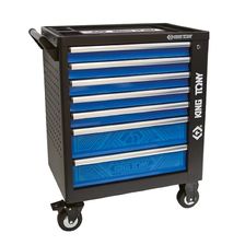 Набор инструментов KING TONY CLAIM в чёрной тележке, 286 предметов - изображение 3