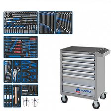 Набор инструментов KING TONY DRIVE в серой тележке, 251 предмет - изображение 2