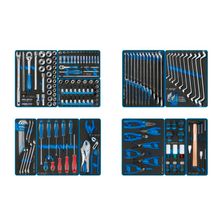 Набор инструментов KING TONY FOCUS для тележки, 11 ложементов, 188 предметов - изображение 2