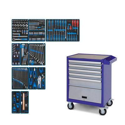 Набор инструментов KING TONY FOCUS 934-188MRV в красной тележке, 188 предметов - изображение 7