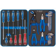 Набор инструментов KING TONY GLORY в синей тележке, 152 предмета - изображение 10