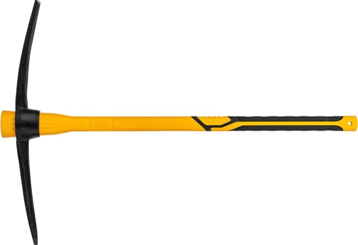Кирка DENZEL  3000 г, фибергл. обрезиненная рукоятка 900 мм 21836 - изображение 2