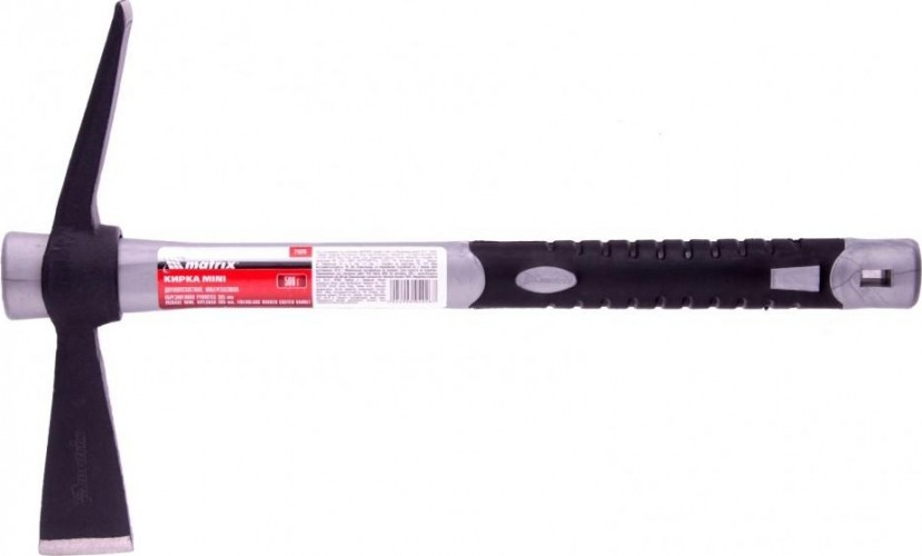 Кирка MINI MATRIX 500 гр двухплоскостная с фибергласовой ручкой 21826 21826