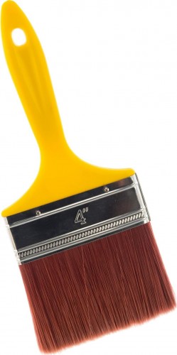 Кисть флейцевая Biber Суприм Aqua 31206 искусств. щетина, пласт. рукоятка, 100мм Тов-067630